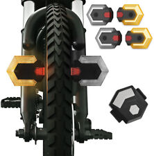 4X Bike Turn Signals Light LED Bicycle Front Rear Lamp+Wireless Remote Control