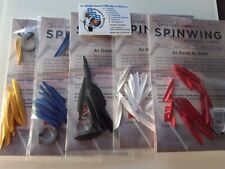 Spin Wing 2" Federn Vanes Spin-Wing Befiederung Pfeile Bogenschießen Rechtshand 