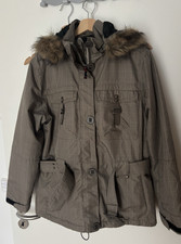 Skijacke / Winterjacke Damen von MAIER - Größe XL (44) braun/grau - TOP