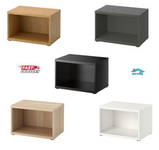 Neu IKEA BESTÅ Rahmen weiß mehrfarbig Aufbewahrungslösung robust 60x40x38 cm