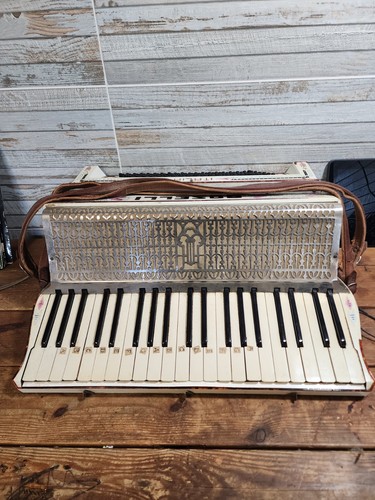 Vintage bosselli akkordeon - vintage,