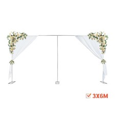 6 m x 3 m Hochzeit Hintergrund