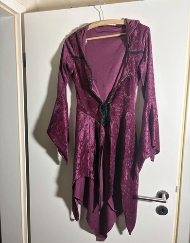 Vampir damen kostüm lila mit - damen,