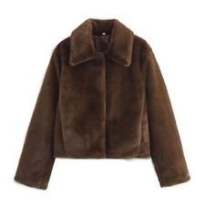 Damen kunstfelljacke stylisch - damen,