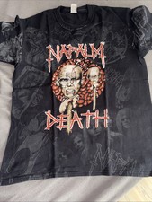 Napalm Death Shirt L Asphyx Bolt Thrower Grave Entombed Obituary