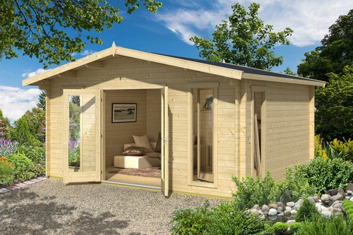 Gartenhaus holz 44mm - 44mm, elgin