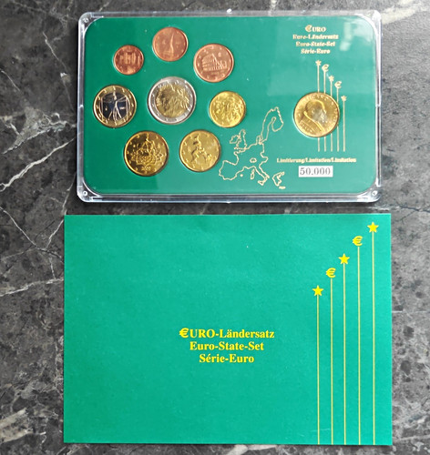 Italien euro kursmünzensatz - italien, euro-kursmünzensatz