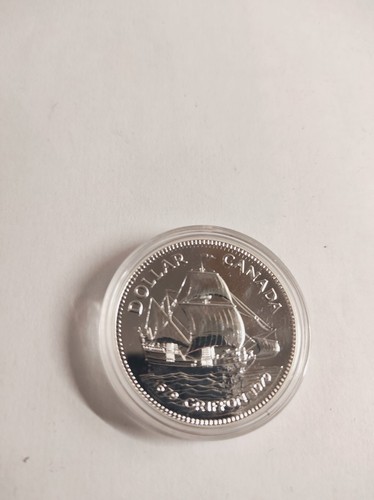 Silbermünze dollar canada - dollar, ag