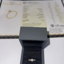 Diamantring Damen Neu 0,54 + 0,14 ct 