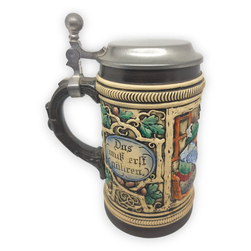 Bierkrug marzi remy jugendstil - remy,
