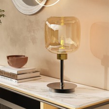 Glas tischlampe tischleuchte - glas,