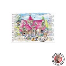 Neu Tenyo [Hergestellt in Japan] 1000-teiliges Puzzle Disney 2026 Kalenderpuzzle