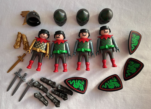 Playmobil grüne - 4x,