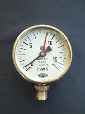 EMPEO Druckmanometer Heizungsbau Käuffer & Co. GmbH Frankfurt/M. antik Vintage