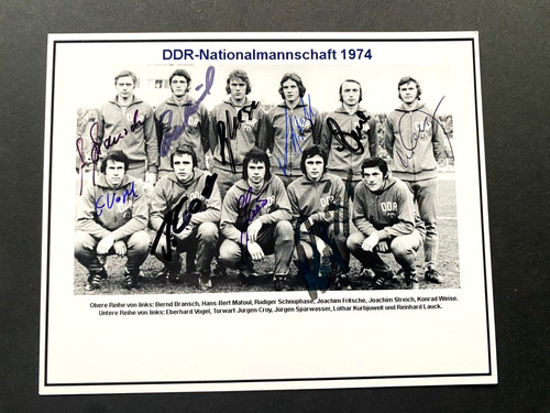 Ddr auswahl 1974 brd - wm,