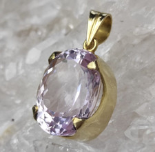 Kunzit Heilstein Anhänger