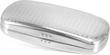 Silber Brillenetui Hardcase