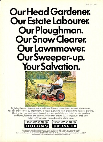 Original 1971 reklame howard - original,