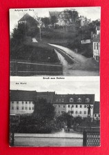 AK DOHNA um 1910 Aufgang zur