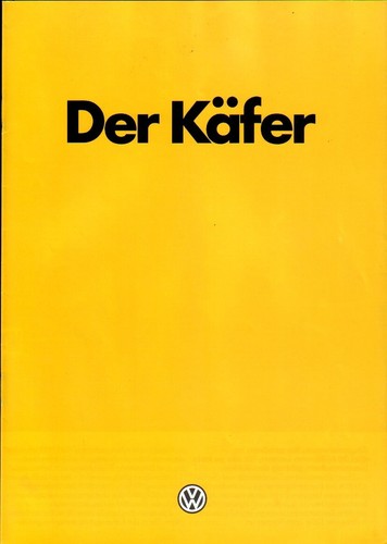 Käfer 1200 prospekt - vw,
