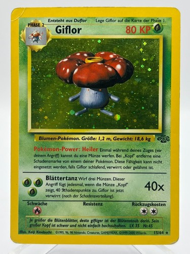 Giflor holo jungle 15 - giflor,