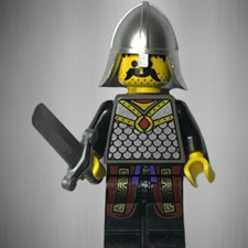 Lego® Freestyle Minifigur cas039 Castle Knights Kingdom I Ritter Burg King König