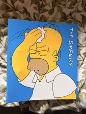 1996 Simpsons Ringbuch Ordner