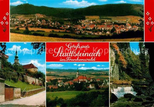Stadtsteinach panorama kirche - panorama,