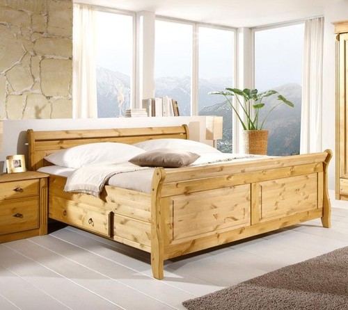 Bett mit schubladen eva - schubladen,