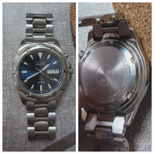 Seiko kinetic sq100 - seiko,
