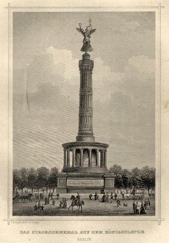 Berlin denkmäler siegessäule - berlin,