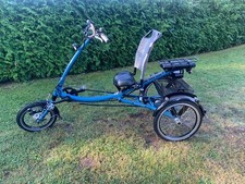 E-Dreirad, PFAU-Tec, Scootertrike ANS, enzianblau, 5 Gang, Gebr. f. Erw..