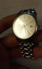 CALVIN KLEIN UHR, superslim, UNISEX, extrem flach, top Zustand, Armband gekürzt