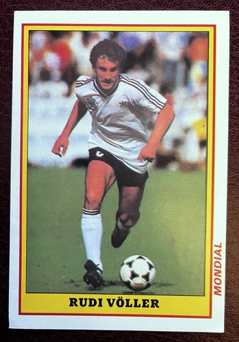 Fussball rookie card - rookie, rudi
