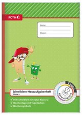 ROTH Schreiblern-Hausaufgabenheft Kompass, 2. Klasse, DIN A4