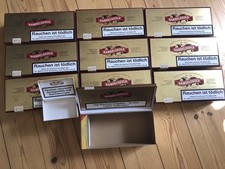 Konvolut  Viele Karton Zigarrenkisten Handelsgold Produktionsende