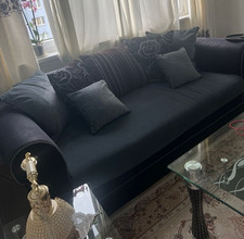 Möbelum Sofa dunkelgrau