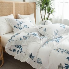 Bettwäsche Set Blumen