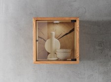 Wandregal würfel 34x34cm - 34x34cm, mit