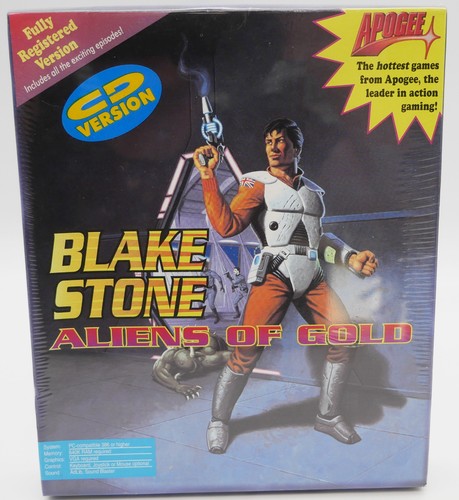 Blake stone aliens - stone, gold