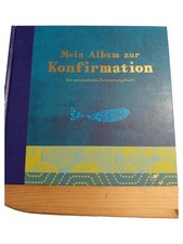 Fotoalbum Konfirmation Klassisch Grafisch Blau Festlich Erinnerungsbuch
