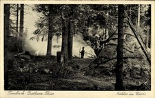 Ak Tambach Dietharz in Thüringen, Köhler im Walde - 4842370