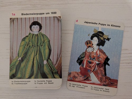 Vintage quartett puppen - vintage,