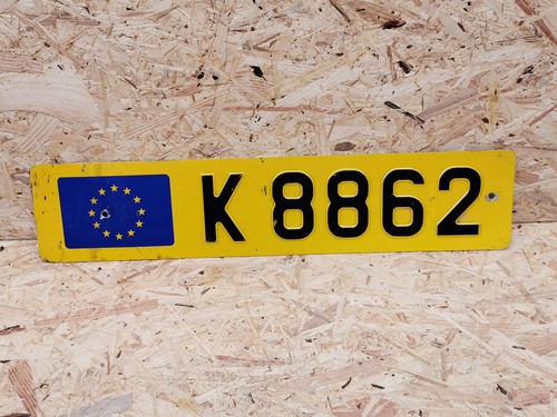 Altes nummernschild luxemburg - altes,
