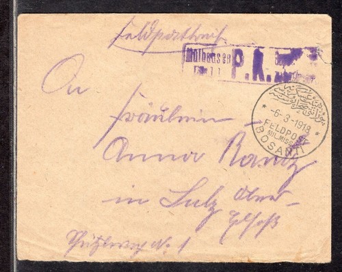 Türkei brief feldpost mm - dp,