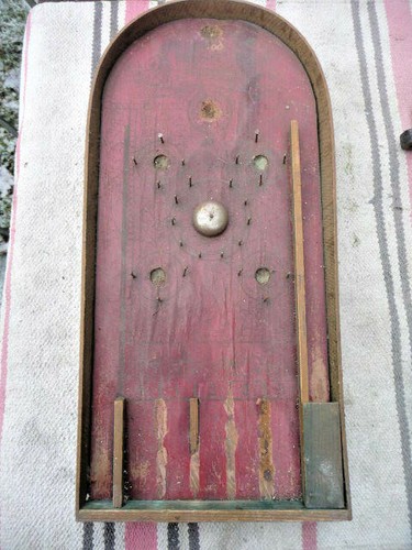 Antiker kleiner tischflipper - antiker,