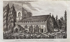 Antiker Druck von 1804; King's