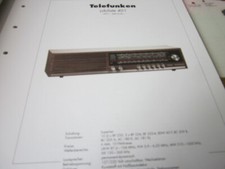 Radio Archiv Schaltplan 2007 Telefunken Jubilate 401, 1971