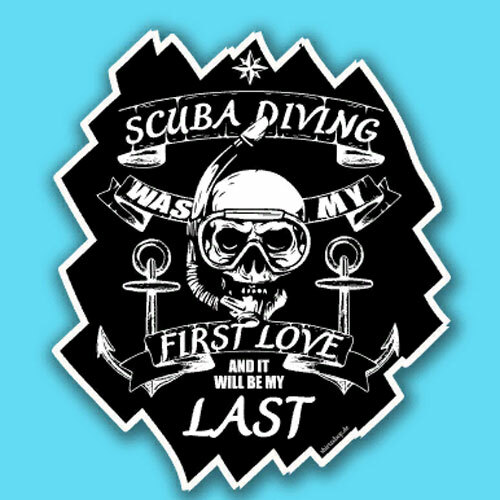 Scuba diving was first - scuba, my