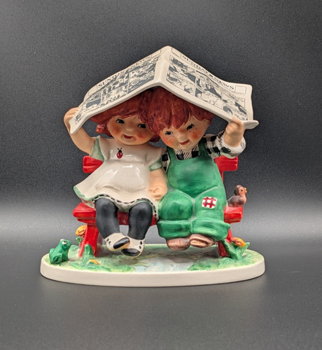 Vintage goebel let - let, rain